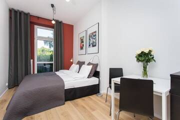 Фото номера Номер-студио с балконом Апарт-отели Krakow B&amp;B г. Краков 4