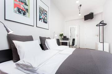 Фото номера Номер-студио с балконом Апарт-отели Krakow B&amp;B г. Краков 11