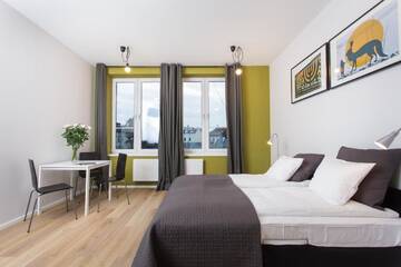 Фото номера Номер-студио Делюкс Апарт-отели Krakow B&amp;B г. Краков 2