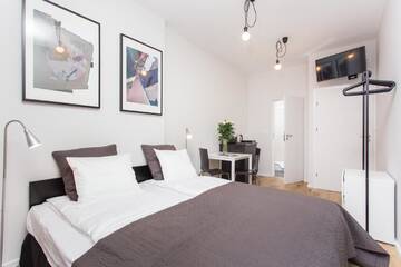 Фото номера Номер-студио с балконом Апарт-отели Krakow B&amp;B г. Краков 9