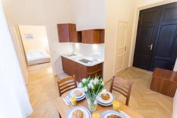Фото номера Апартаменты с 1 спальней - Третий этаж Апартаменты Apartments Roman г. Краков 16