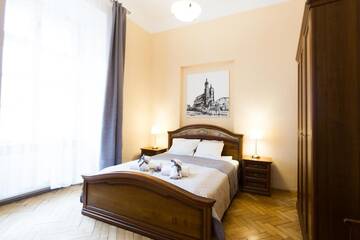 Фото номера Апартаменты с 2 спальнями - 3 этаж Апартаменты Apartments Roman г. Краков 2
