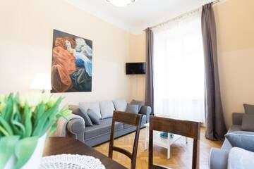 Фото номера Апартаменты с 2 спальнями - 3 этаж Апартаменты Apartments Roman г. Краков 9