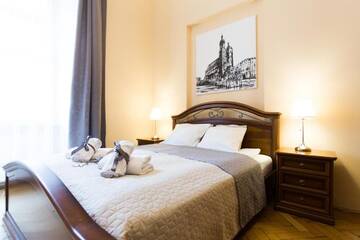 Фото номера Апартаменты с 2 спальнями - 3 этаж Апартаменты Apartments Roman г. Краков 3