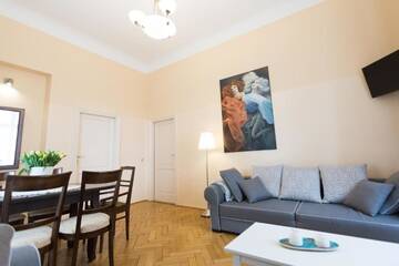 Фото номера Апартаменты с 2 спальнями - 3 этаж Апартаменты Apartments Roman г. Краков 10