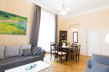 Фото номера Апартаменты с 2 спальнями - 3 этаж Апартаменты Apartments Roman г. Краков 11