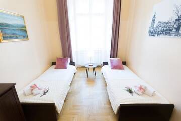 Фото номера Апартаменты с 2 спальнями - 3 этаж Апартаменты Apartments Roman г. Краков 15