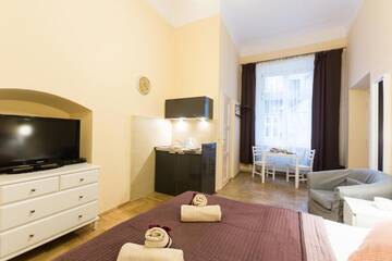 Фото номера Апартаменты-студио - 2 этаж Апартаменты Apartments Roman г. Краков 6
