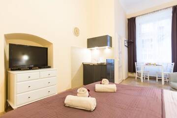 Фото номера Апартаменты-студио - 2 этаж Апартаменты Apartments Roman г. Краков 3