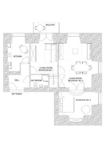 Фото номера Апартаменты с 1 спальней и балконом — 2 этаж Апартаменты Apartments Roman г. Краков 20