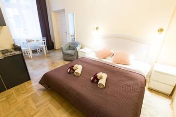 Фото номера Апартаменты-студио - 2 этаж Апартаменты Apartments Roman г. Краков 7