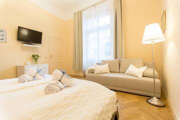 Фото номера Апартаменты с 1 спальней - Третий этаж Апартаменты Apartments Roman г. Краков 5