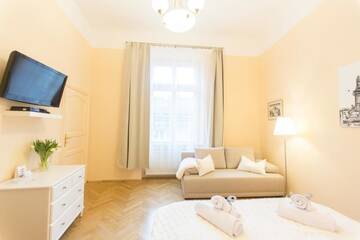 Фото номера Апартаменты с 1 спальней - Третий этаж Апартаменты Apartments Roman г. Краков 6
