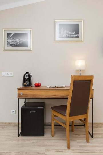 Фото номера Двухместный номер с 1 кроватью Апарт-отели Pergamin Royal Apartments г. Краков 12