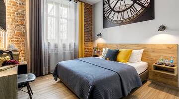 Фото номера Стандартный двухместный номер с 1 кроватью Апарт-отели Art &amp; Garden Residence г. Краков 6