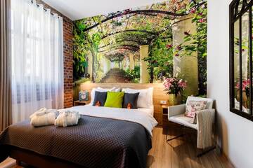 Фото номера Люкс, вид на сад Апарт-отели Art &amp; Garden Residence г. Краков 3