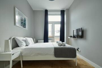 Фото номера Апартаменты с 2 спальнями Апарт-отели PlayRoom Aparthotel г. Краков 3
