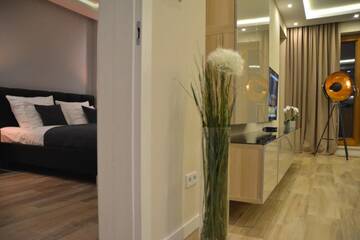 Фото номера Улучшенные апартаменты Апартаменты Holiday Apartments Browar Lubicz Krakow Stare Miasto г. Краков 38