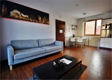 Фото номера Апартаменты с 1 спальней Апартаменты Holiday Apartments Browar Lubicz Krakow Stare Miasto г. Краков 6