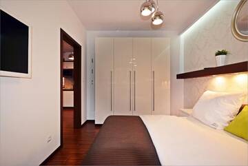 Фото номера Апартаменты с 1 спальней Апартаменты Holiday Apartments Browar Lubicz Krakow Stare Miasto г. Краков 12