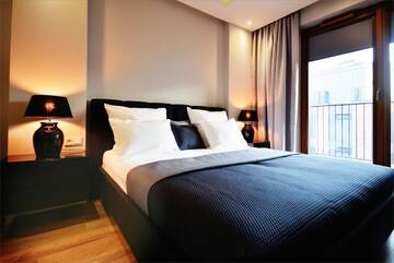 Фото номера Улучшенные апартаменты Апартаменты Holiday Apartments Browar Lubicz Krakow Stare Miasto г. Краков 14