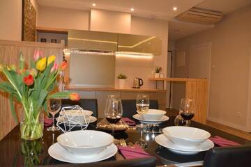 Фото номера Улучшенные апартаменты Апартаменты Holiday Apartments Browar Lubicz Krakow Stare Miasto г. Краков 18