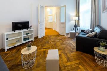 Фото номера Апартаменты с 2 спальнями - Zwierzyniecka, 17 Апартаменты Wawel Cracow Old City Apartments - Friendhouse Apartments г. Краков 4