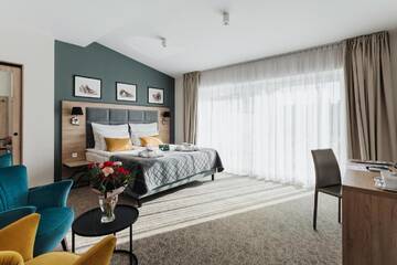 Фото номера Двухместный номер с 1 кроватью и террасой Отель Hotel 32 Kraków Old Town г. Краков 5