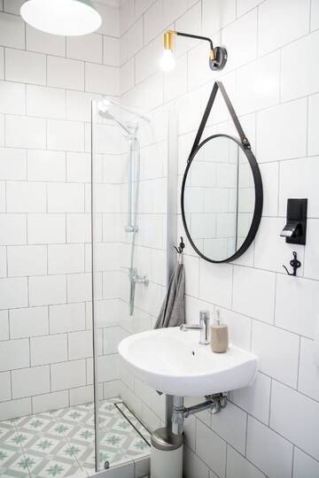 Фото номера Апартаменты-студио Проживание в семье SILVER apartment г. Краков 11