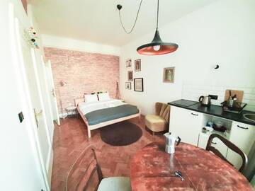 Фото номера Апартаменты-студио Проживание в семье SILVER apartment г. Краков 9