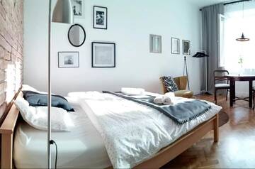 Фото номера Апартаменты-студио Проживание в семье SILVER apartment г. Краков 15