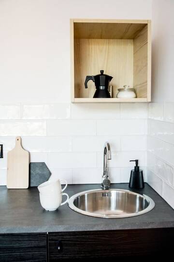 Фото номера Апартаменты-студио Проживание в семье SILVER apartment г. Краков 12