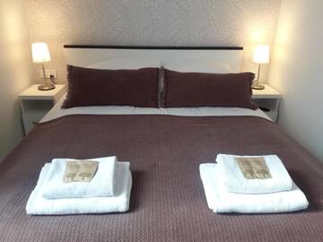 Фото номера Небольшой двухместный номер с 1 кроватью Апарт-отели Cracow Central Aparthotel г. Краков 5
