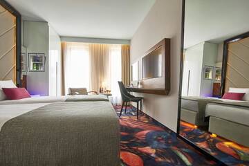 Фото номера Стандартный двухместный номер с 2 отдельными кроватями Отель INX Design Hotel г. Краков 10