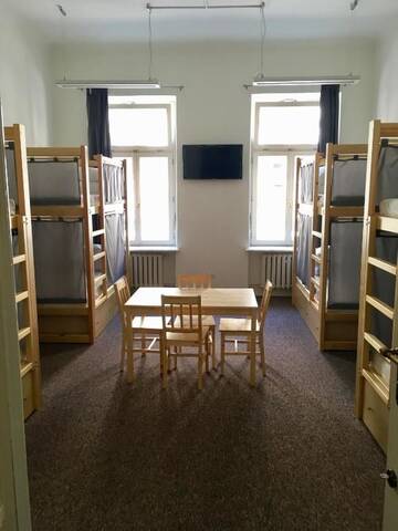 Фото номера Кровать в общем 8-местном номере для мужчин и женщин Хостелы Bison Hostel г. Краков 3