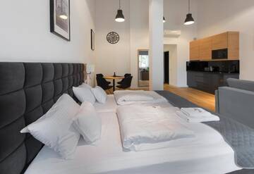 Фото номера Номер-студио Делюкс Апарт-отели Aparthotel BC 29 Residence г. Краков 4