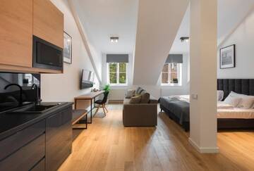 Фото номера Номер-студио Делюкс Апарт-отели Aparthotel BC 29 Residence г. Краков 8