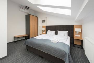 Фото номера Апартаменты Делюкс с мезонином и балконом Апарт-отели Aparthotel BC 29 Residence г. Краков 7