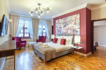 Фото номера Апартаменты с 2 спальнями Апарт-отели MR 3 Apartments г. Краков 4