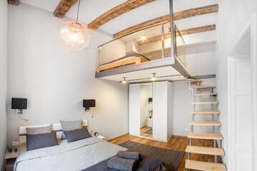 Фото номера Двухуровневые апартаменты Апартаменты Luxurious Apartments Gertrudy г. Краков 23