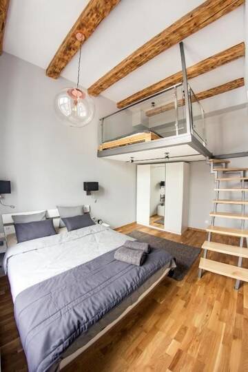 Фото номера Двухуровневые апартаменты Апартаменты Luxurious Apartments Gertrudy г. Краков 22