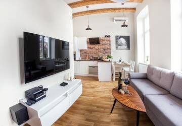 Фото номера Двухуровневые апартаменты Апартаменты Luxurious Apartments Gertrudy г. Краков 6