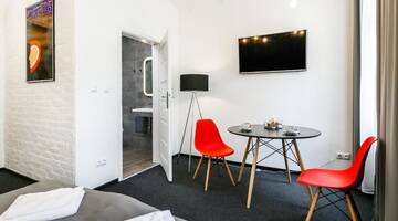 Фото номера Стандартный двухместный номер с 1 кроватью Апартаменты Happy Apartments г. Краков 20