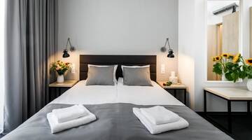 Фото номера Стандартный двухместный номер с 1 кроватью Апартаменты Happy Apartments г. Краков 23