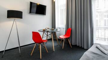 Фото номера Стандартный двухместный номер с 1 кроватью Апартаменты Happy Apartments г. Краков 24