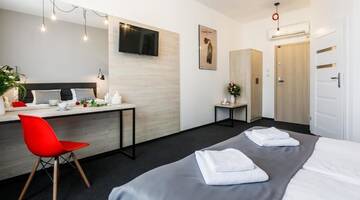 Фото номера Стандартный двухместный номер с 1 кроватью Апартаменты Happy Apartments г. Краков 28