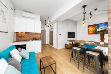 Фото номера Апартаменты с террасой Апартаменты Lofts Cracow Apartments - City Center г. Краков 5