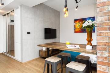 Фото номера Апартаменты с террасой Апартаменты Lofts Cracow Apartments - City Center г. Краков 9