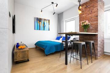 Фото номера Апартаменты с балконом Апартаменты Lofts Cracow Apartments - City Center г. Краков 2