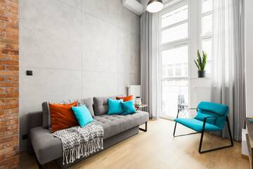 Фото номера Люкс в мансарде Апартаменты Lofts Cracow Apartments - City Center г. Краков 6